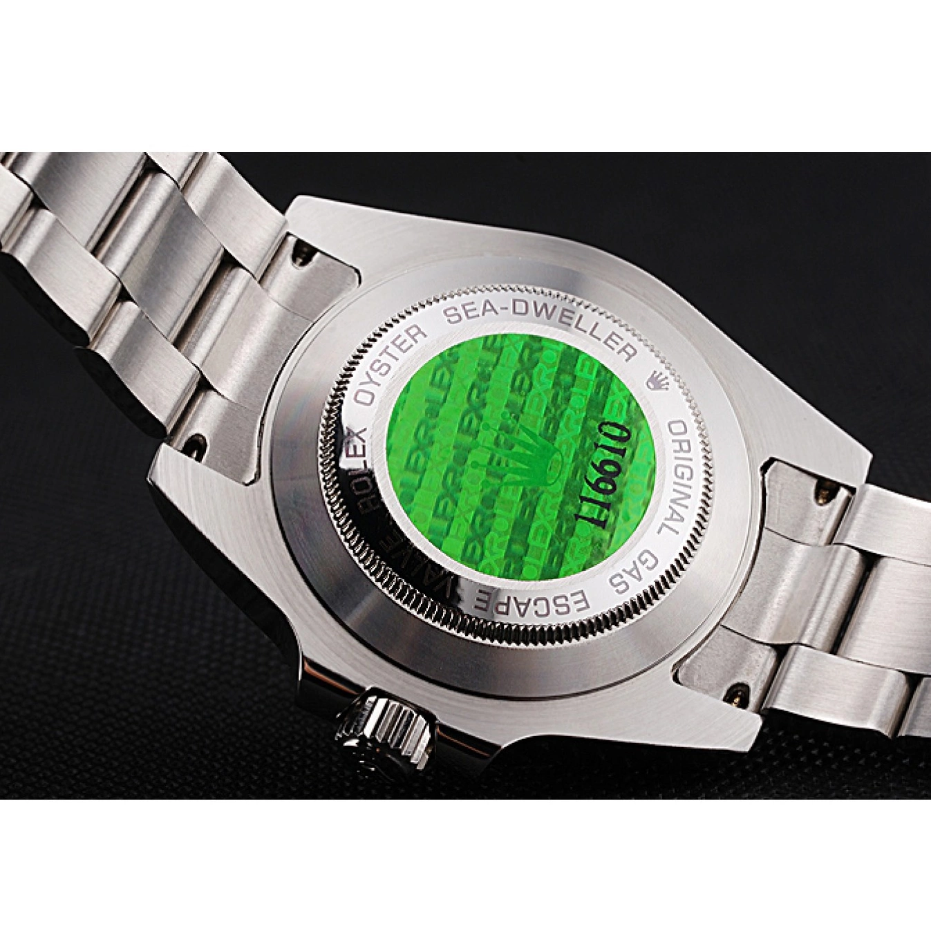 Aaa replica Case Black Rolex And 622837 Steel Bracelet Dial Stainless Dwellerr Sky 0723